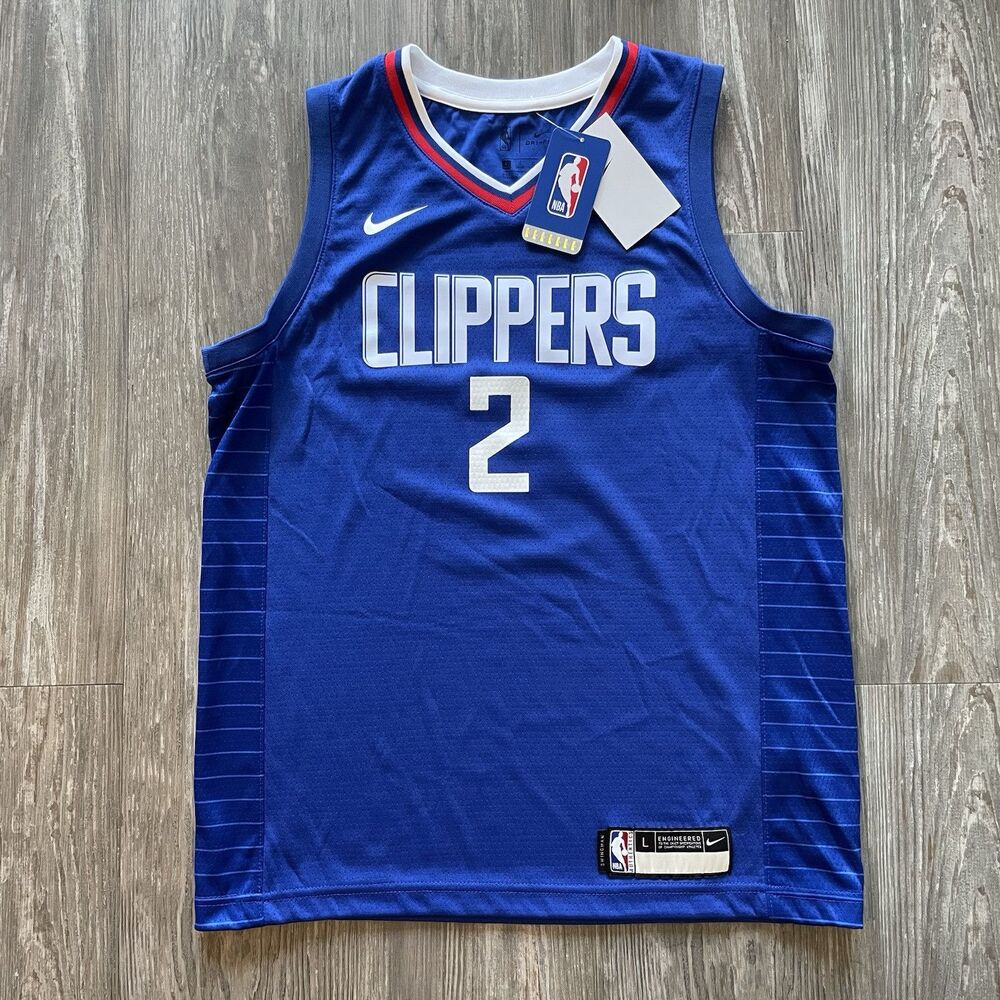 Nike Los Angeles Clippers Kawhi Leonard Diamond Swingman Jersey Youth NEW